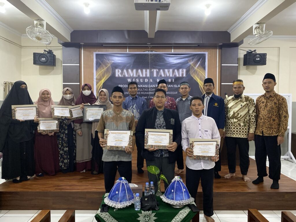 IKA KPI Unismuh Makassar Gelar Ramah-tamah, Ini Daftar Nama Mahasiswa Berprestasi