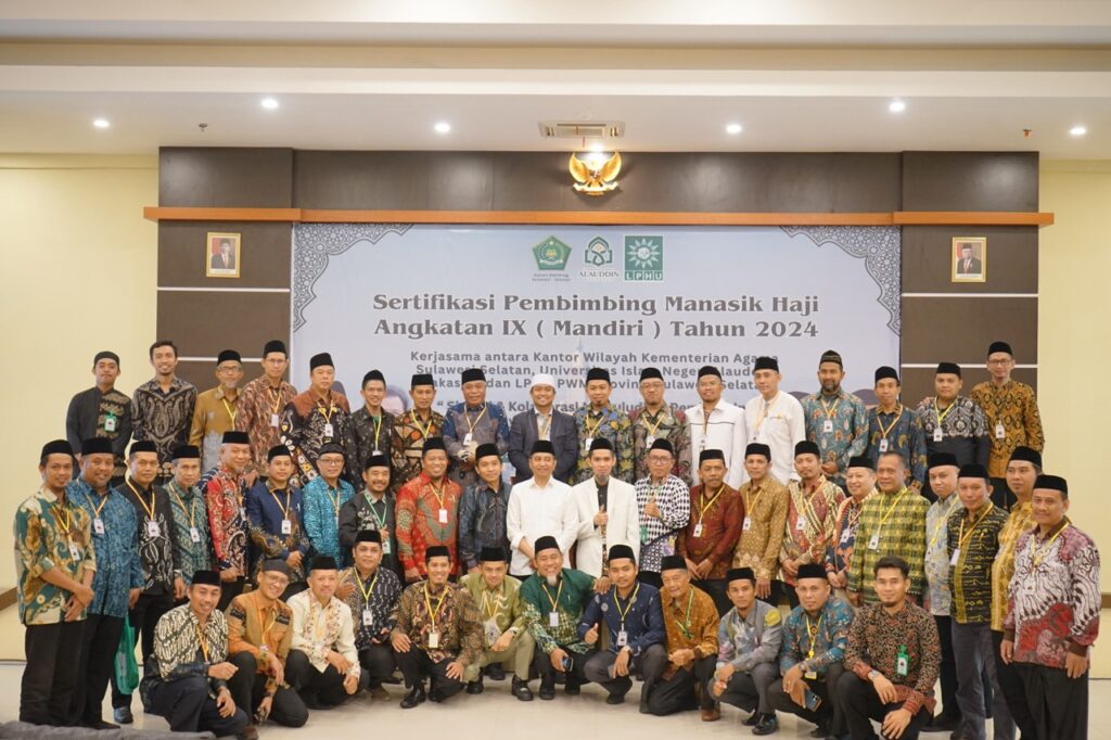 Belum Genap Setahun Terbentuk, LPHU-PWM Sulsel Sukses Selenggarakan Sertifikasi Pembimbing Manasik Haji Profesional