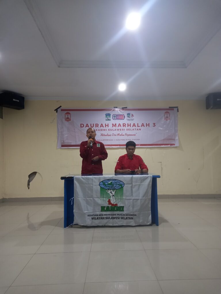Penutupan DM3 KAMMI , Ini Harapan Zulkarnain Selaku Ketua Umum KAMMI Wilayah Sulawesi Selatan