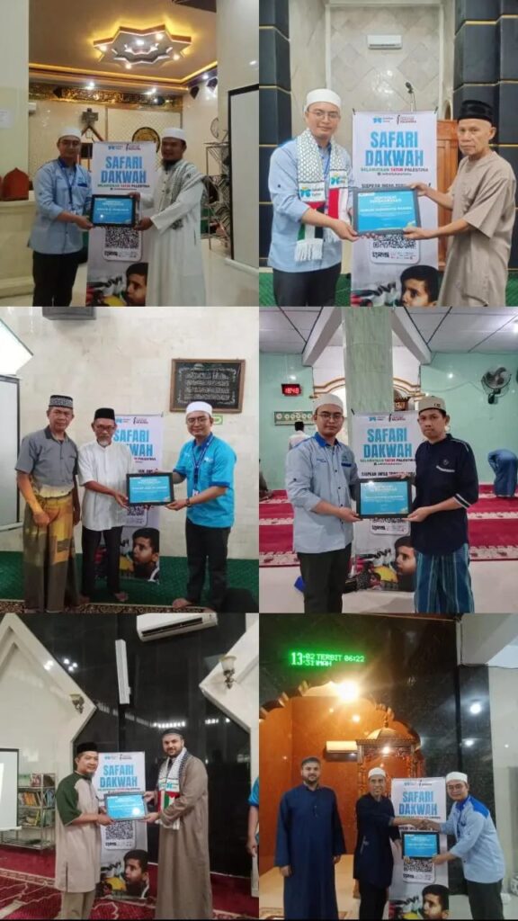 LAZNAS Sahabat Yatim Indonesia Cabang Makassar, Sukses Gelar Safari Dakwah Bersama Syekh Bayan Asal Gaza