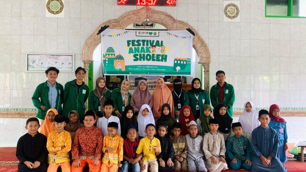 Mahasiswa KKN UIN Gelar Festival Anak Soleh, Untuk Mengebangkan Potensi Keagamaan dan Hafalan Al-Qur’an