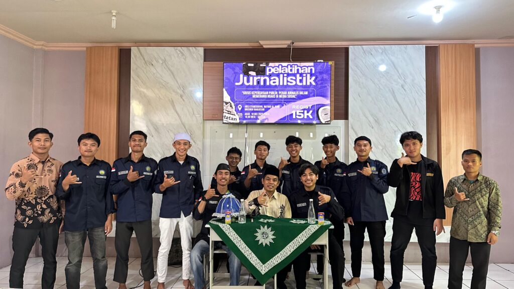 Himaprodi KPI Unismuh Gelar Pelatihan Jurnalistik, Pentingnya Integritas dan Tanggung  Jawab Jurnalis