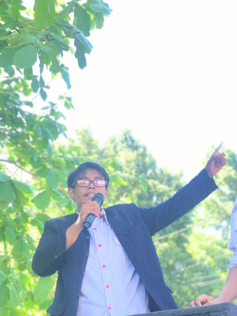 Arman Pengurus PP KAMMI dan Eks Ketua Umum PD Bima, Kecam Perlakuan Polres Bima Ke-OKP