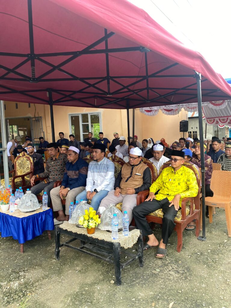 Peletakan Batu Pertama Pondok Tahfidz Qur’an Ar-Rahman, Sekaligus Halal Bihalal