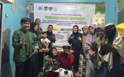 UMI Makassar Dorong Pemuda Padang Assitang Kembangkan Industri Kreatif dari Limbah Jahitan