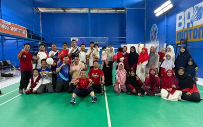Meriahkan HUT RI ke-80, FAI Unismuh Makassar Gelar Mini Turnamen Badminton