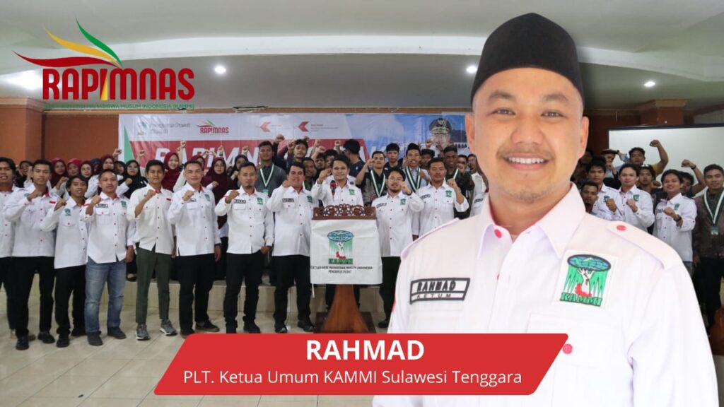 Hasil Rapimnas PP KAMMI: Rahmad Ditunjuk sebagai PLT Ketua Umum KAMMI Sulawesi Tenggara
