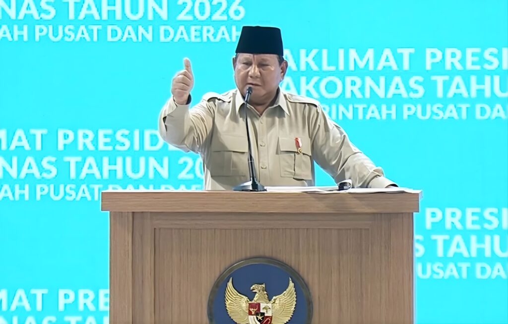Presiden Prabowo Dalam Rakornas 2026: Tegaskan Swasembada Pangan, Perangi Sampah, dan Hapus Kemiskinan