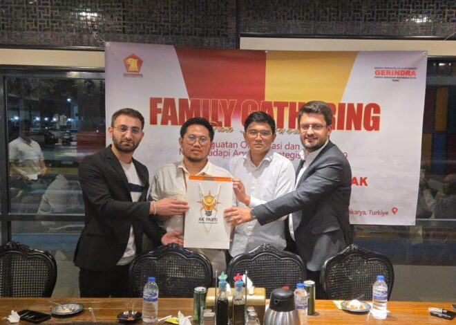 Pemuda Asal Tasikmalaya Fathiyakan Abdullah Bangun Gerindra di Türkiye, Perkuat Konsolidasi Menuju 2027–2029