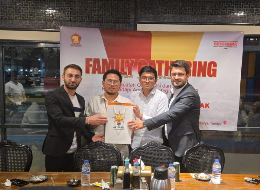 Pemuda Asal Tasikmalaya Fathiyakan Abdullah Bangun Gerindra di Türkiye, Perkuat Konsolidasi Menuju 2027–2029