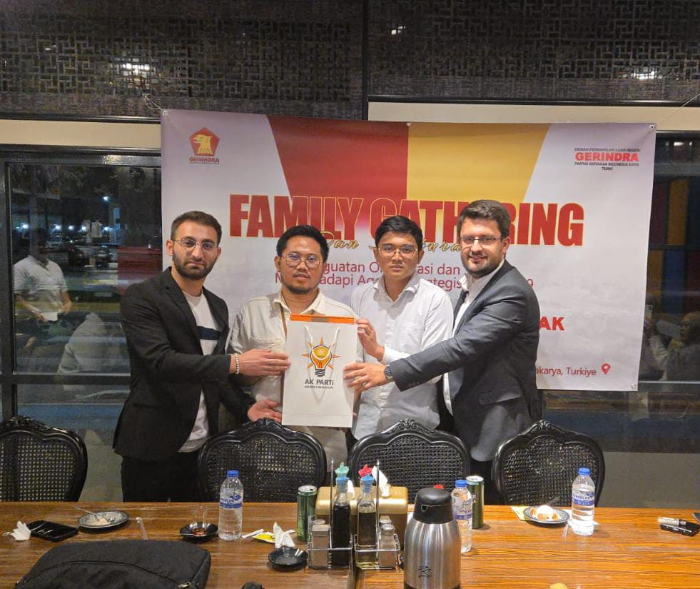 Pemuda Asal Tasikmalaya Fathiyakan Abdullah Bangun Gerindra di Türkiye, Perkuat Konsolidasi Menuju 2027–2029