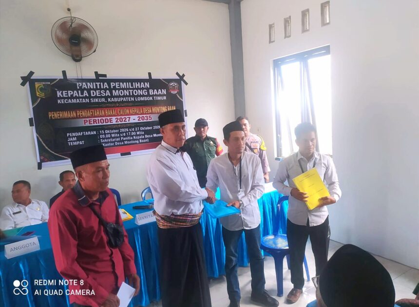Miq Budi Melangkah ke Pilkades Montong Baan, Membawa Harapan Baru untuk Kemajuan Desa