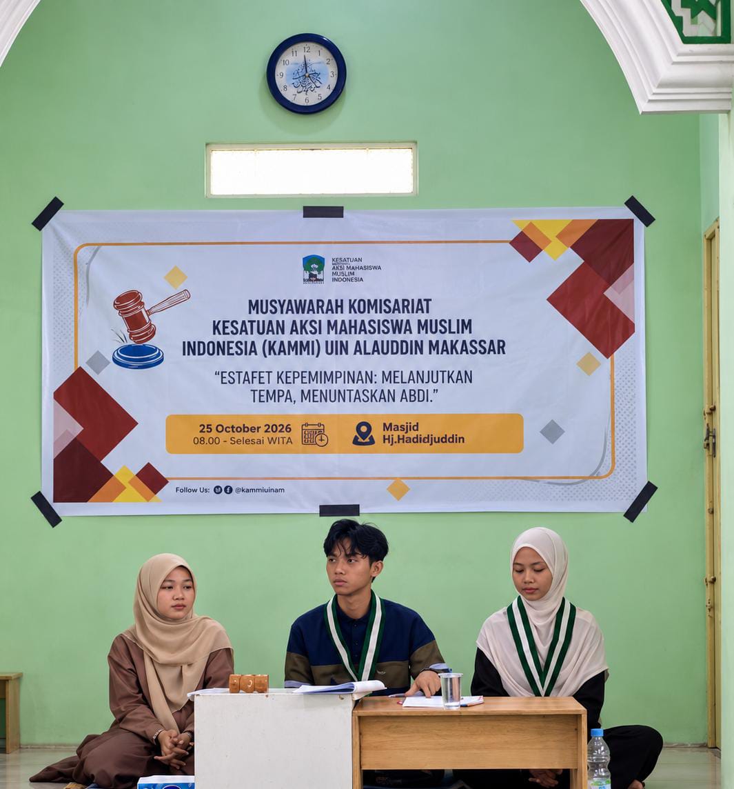 SIAPA BAKAL NAHKODAI KAMMI KOMISARIAT UIN ALAUDDIN MAKASSAR? REGENERASI KEPEMIMPINAN JADI SOROTAN